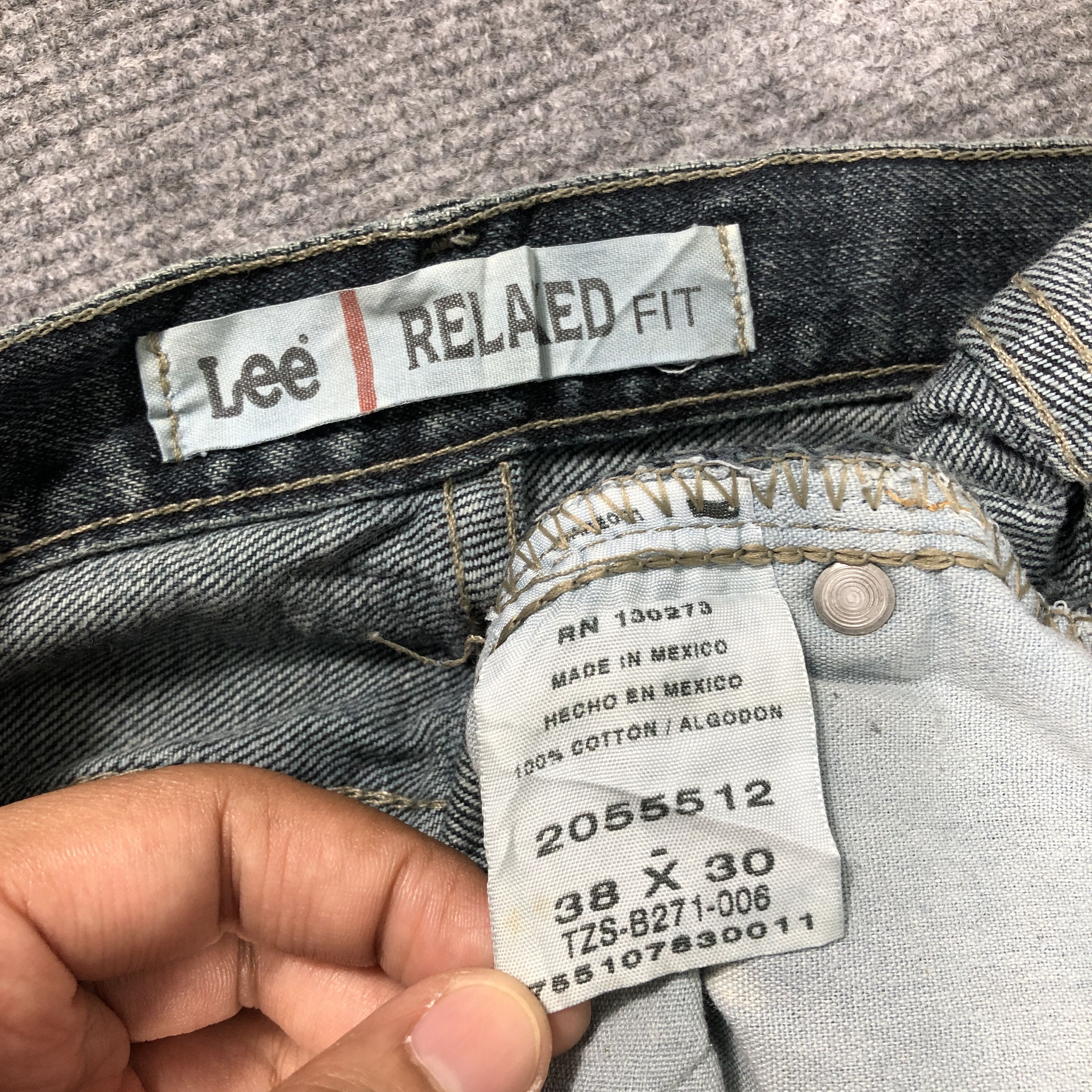 Lee × Vintage Vintage Lee Relaxed Fit Jeans L826 Size US 38 / EU 54 - 9 Thumbnail