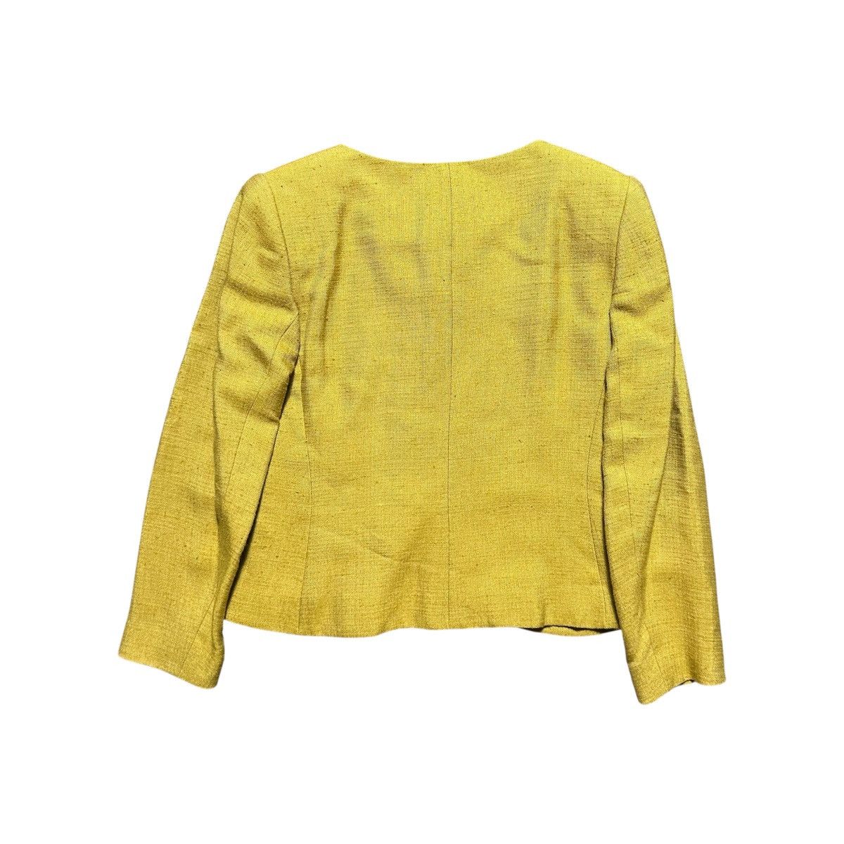 Yves Saint Laurent Vintage Yves Saint Laurent Tweed Blazer Size M / US 6-8 / IT 42-44 - 2 Thumbnail