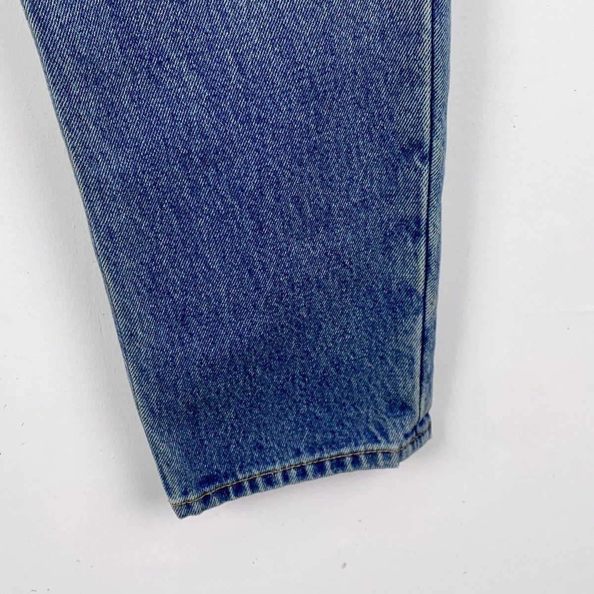 Prada Prada Blue Triangle Logo Denim Jeans K26WX Size 25" / US 0 / IT 36 - 4 Thumbnail