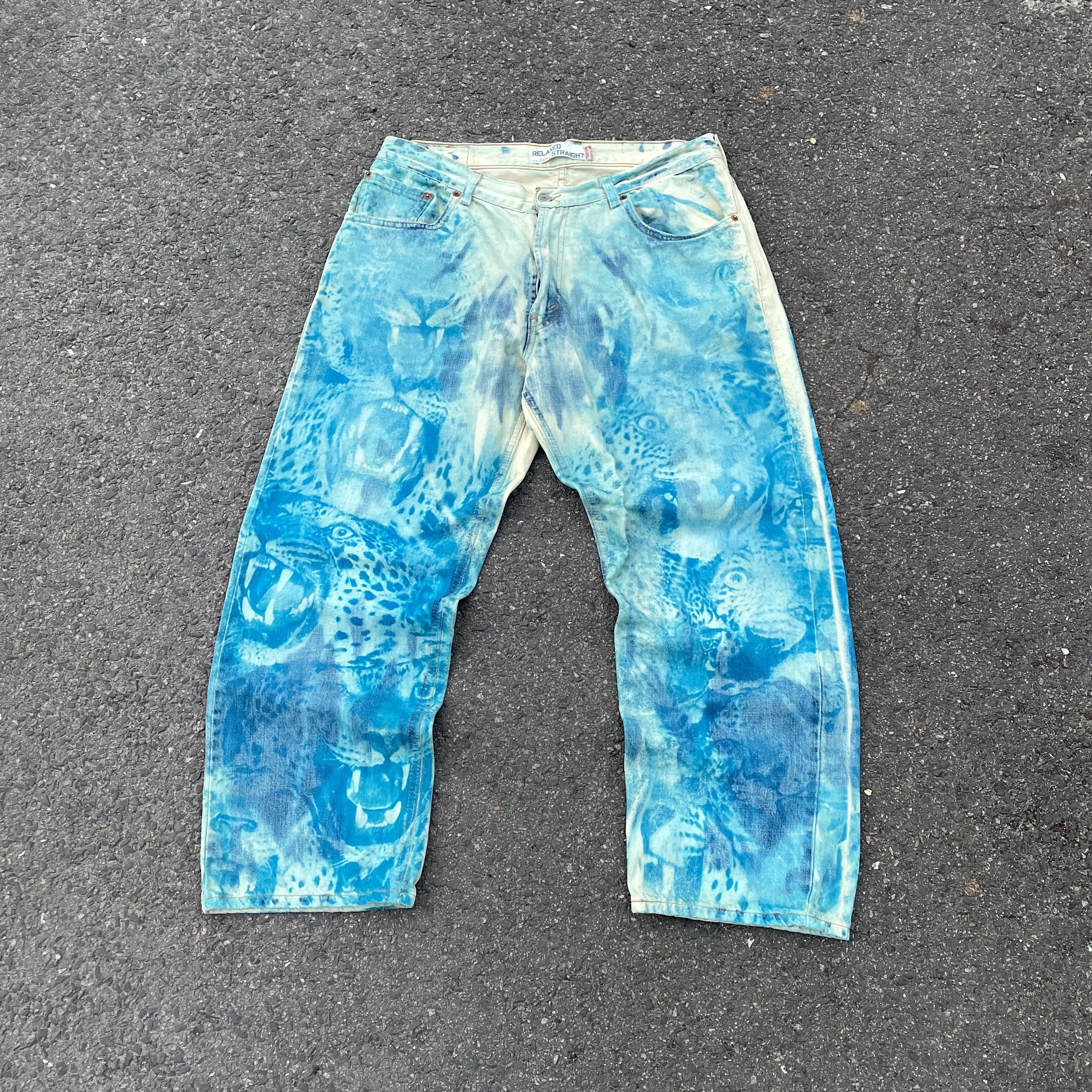 Levi's Custom Levi’s Jeans Japanese style Denim Opium Y2K Pants Size US 36 / EU 52 - 9 Thumbnail