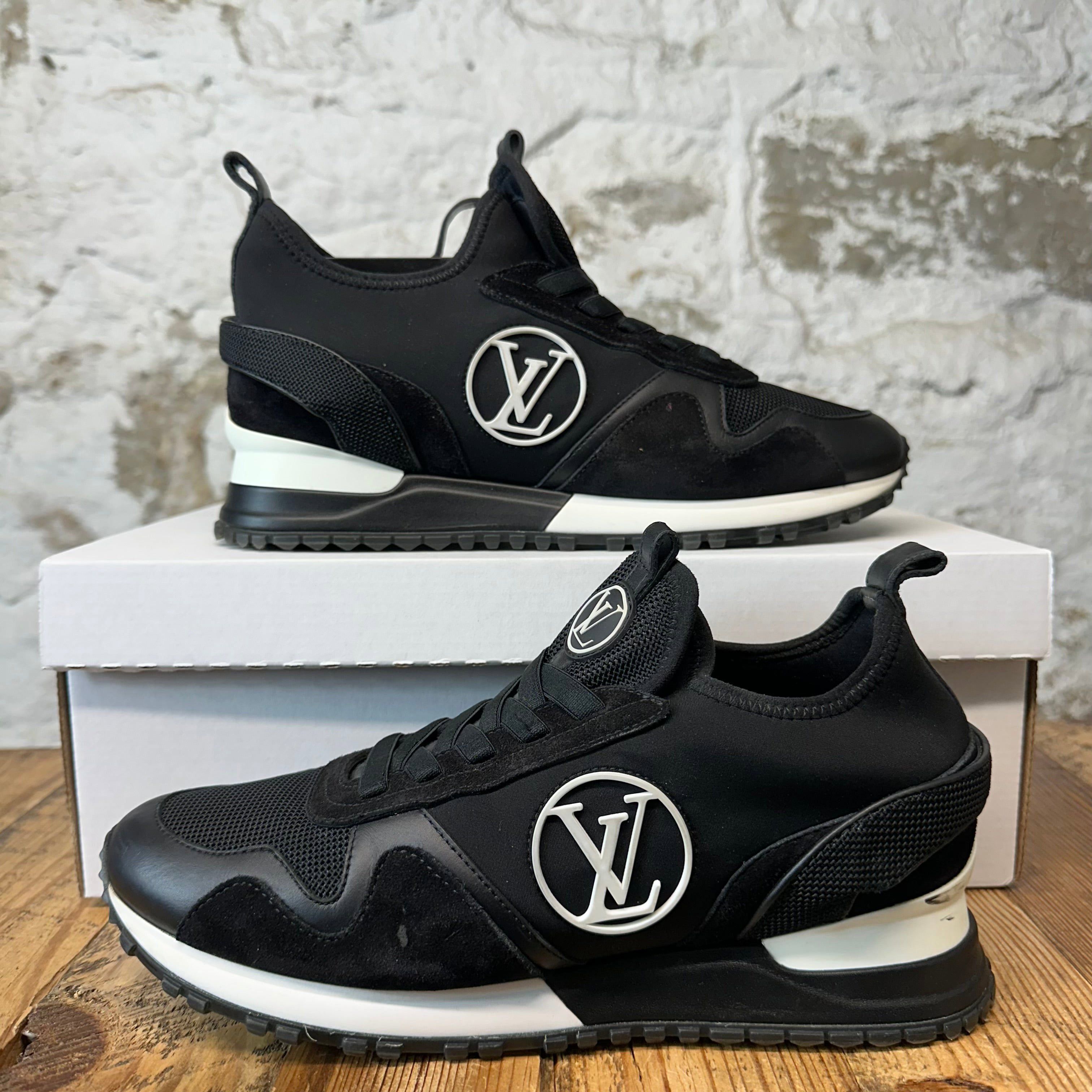 Louis Vuitton Louis Vuitton Black White Runaway Sneaker Sz 6.5 (39) Size US 6.5 / EU 39-40 - 2 Thumbnail