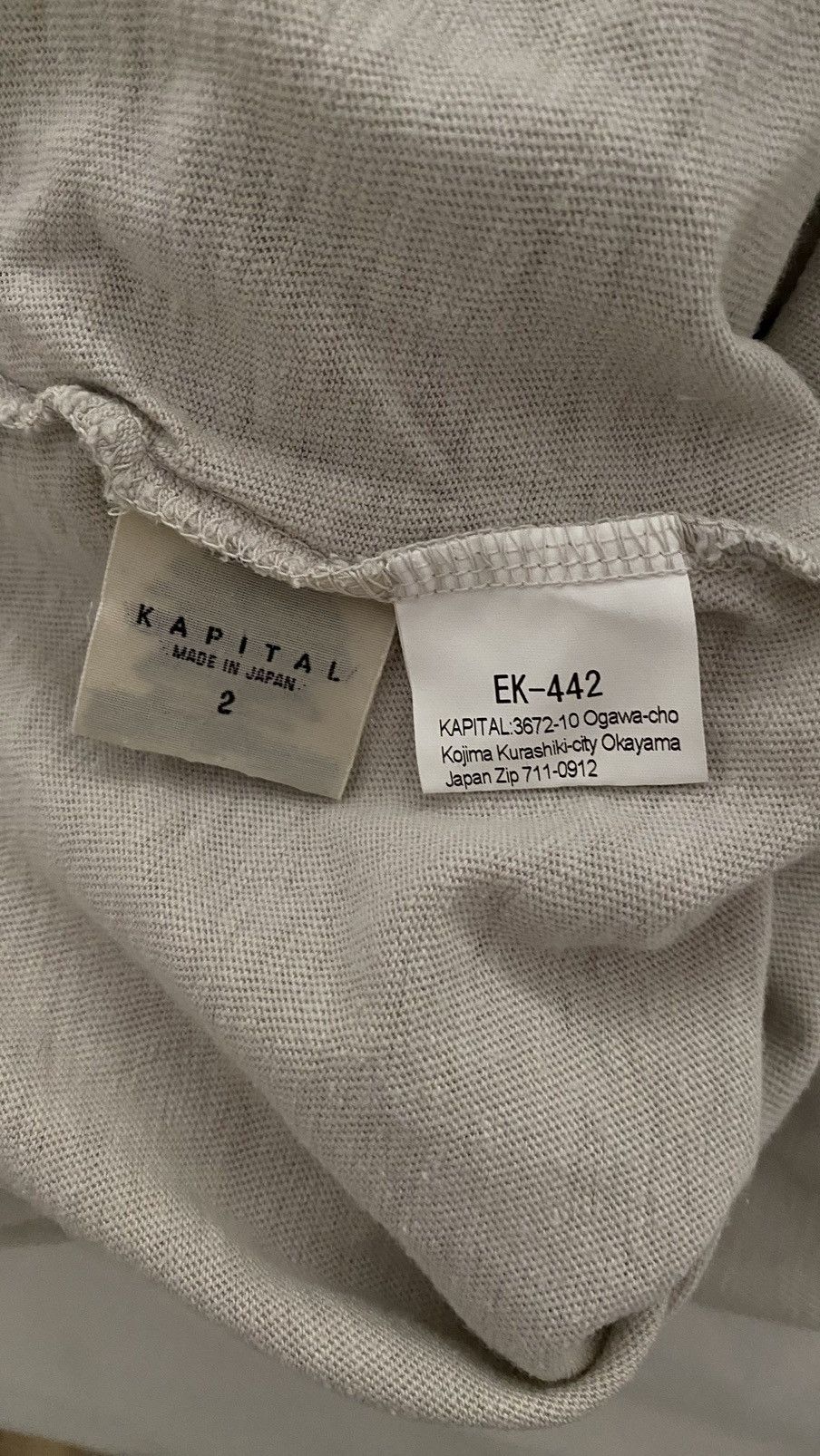 Kapital Kapital EK-442 " Gauze " T-shirt Size US S / EU 44-46 / 1 - 4 Thumbnail