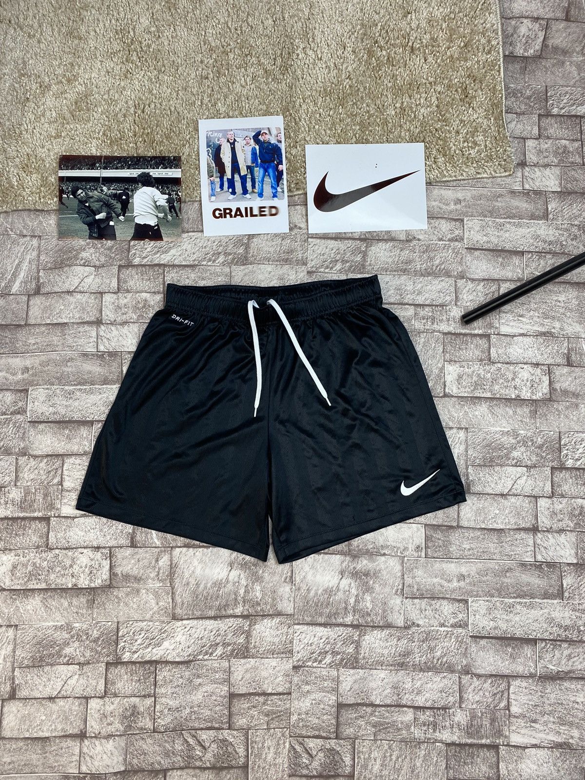 Nike × Vintage Vintage Nike SOCCER Shorts M Size US 34 / EU 50 - 2 Thumbnail