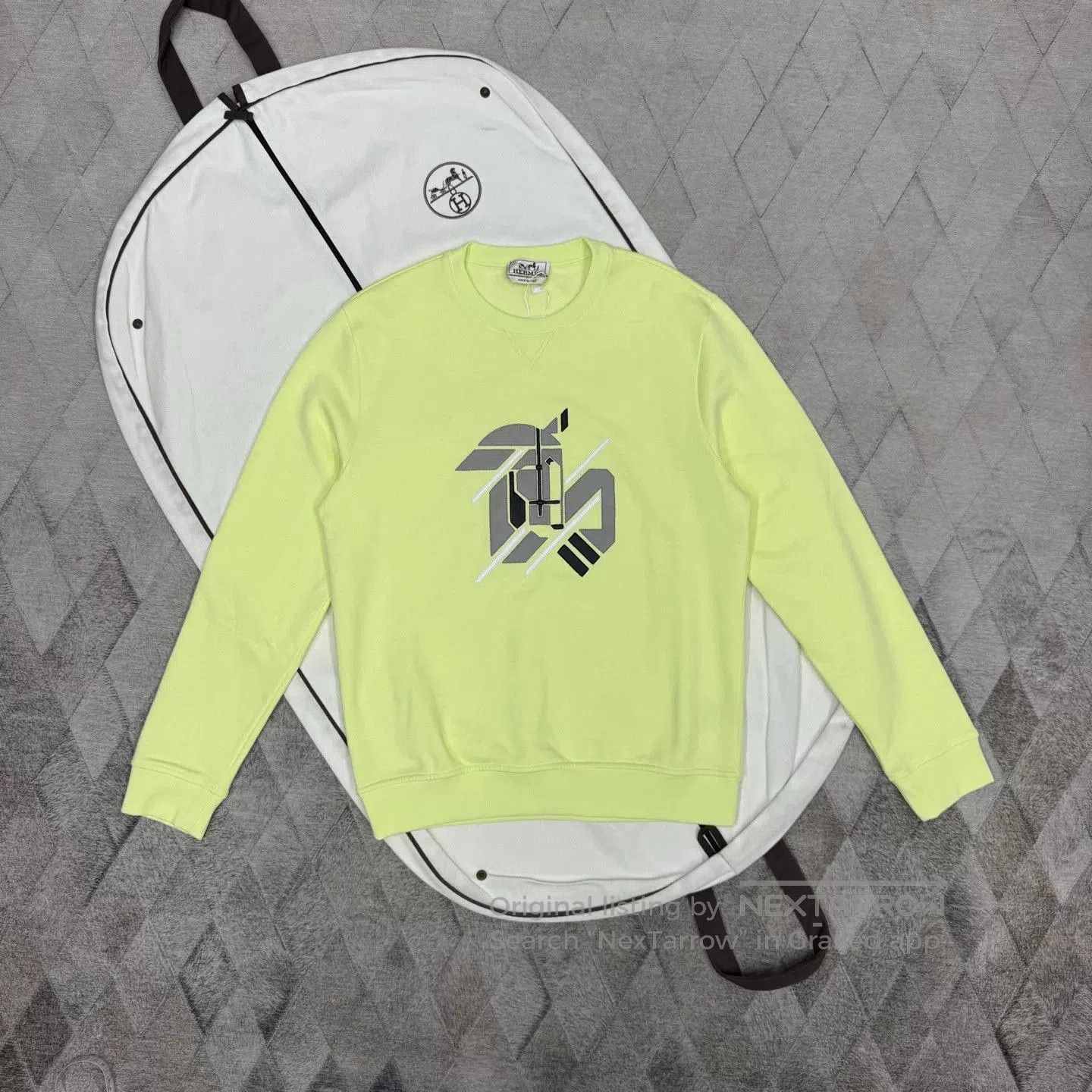 Hermes Hermes Autumn Winter Horse Embroidery Sweatshirt. Size US S / EU 44-46 / 1 - 1 Thumbnail