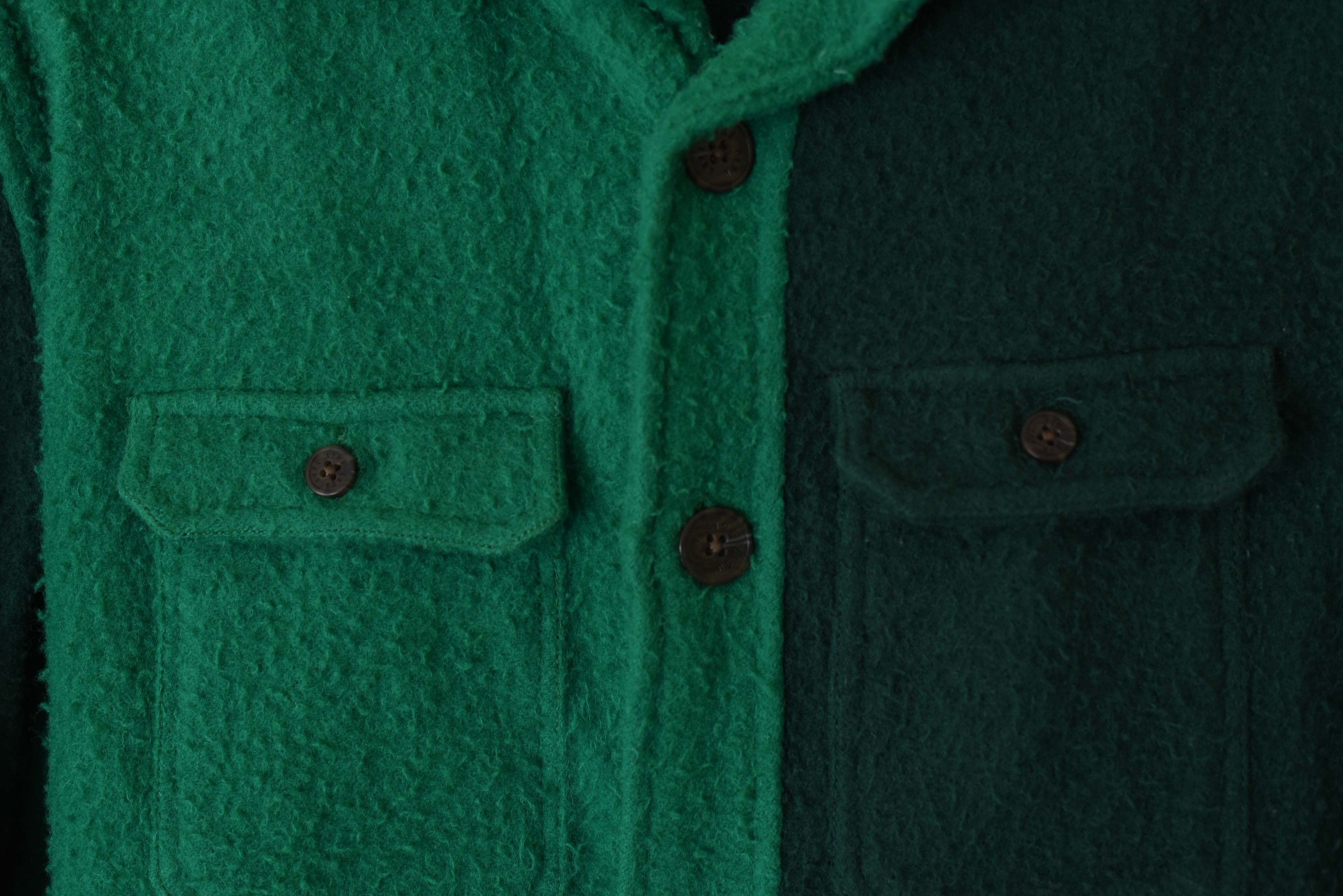 Aime Leon Dore Aime Leon Dore Casentino Wool Overshirt Green XS fits S Size US S / EU 44-46 / 1 - 3 Thumbnail