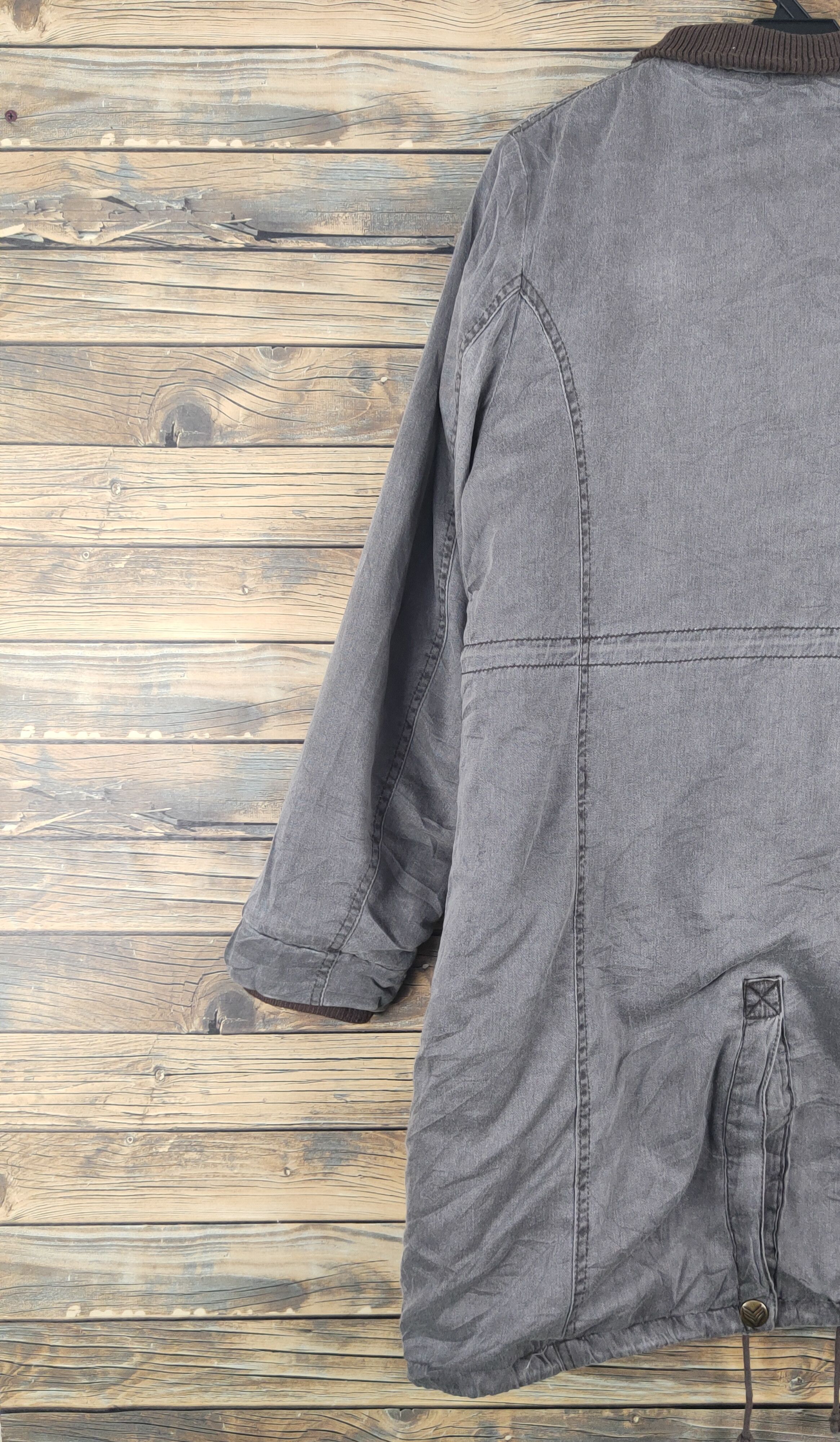 Japanese Brand × Vintage S.g.v Dark Gray Coats (Vintage Winter jacket) Size US L / EU 52-54 / 3 - 8 Thumbnail