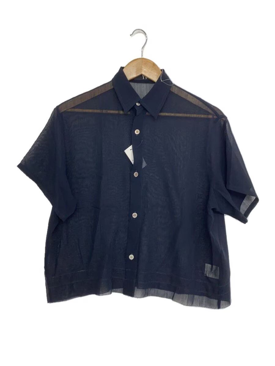 Yohji Yamamoto Wide Boxy Light Wool Short Sleeve Button Shirt Size US M / EU 48-50 / 2 - 1 Thumbnail