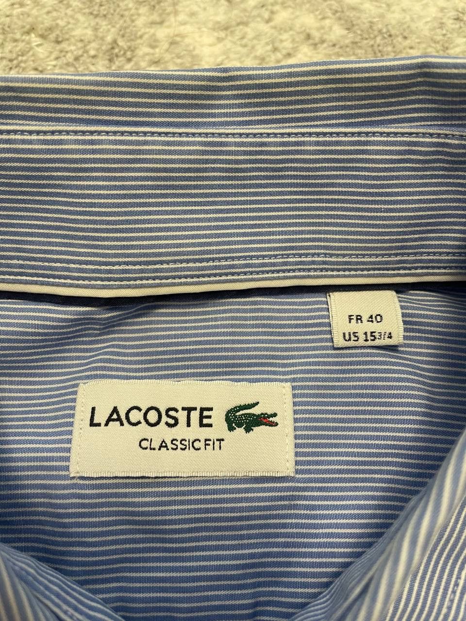 Lacoste Lacoste Shirt Men Short Sleeve Button Front Casual Woven M Size US M / EU 48-50 / 2 - 13 Thumbnail