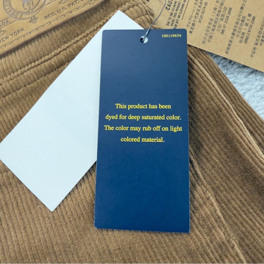 Polo Ralph Lauren Polo Ralph Lauren NWT Men's Size 40x32 The Varick Slim Stra Size US 40 / EU 56 - 9 Thumbnail