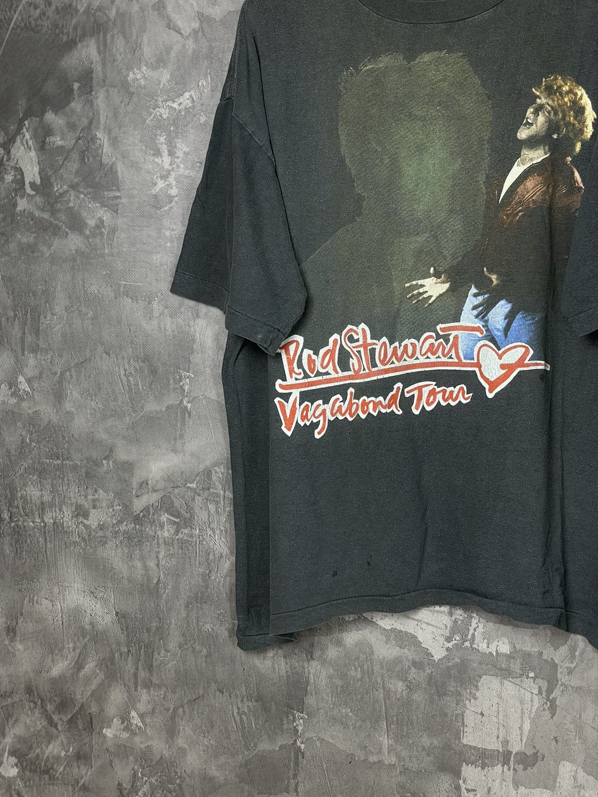 Band Tees × Vintage Vintage 90s Rod Stewart Tour Oversize T-shirt Size US L / EU 52-54 / 3 - 6 Thumbnail