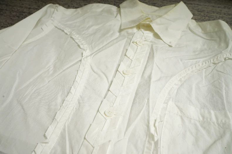 Yohji Yamamoto Yohji Yamamoto Serrated shirt Size US M / EU 48-50 / 2 - 5 Thumbnail