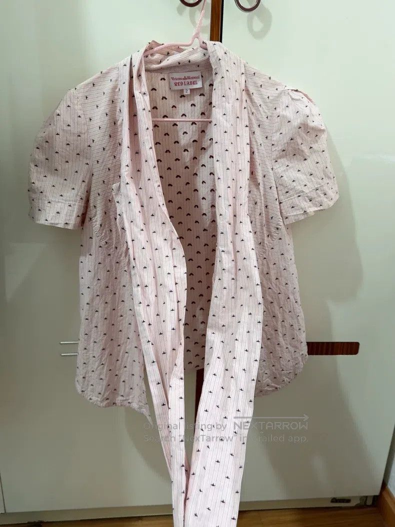 Vivienne Westwood Vivienne Westwood Short Sleeve Pink Saturn Printed Slim-Fi Size M / US 6-8 / IT 42-44 - 6 Thumbnail