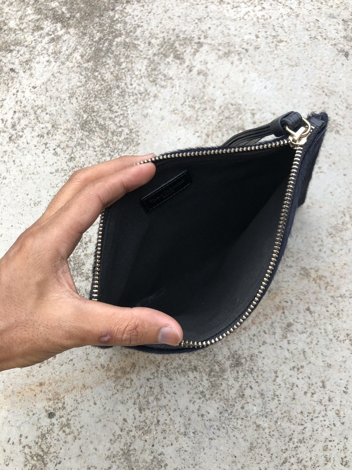 Leather LEATHER CLUTCHBAG BY TARA JARMON PARIS Size ONE SIZE - 5 Thumbnail