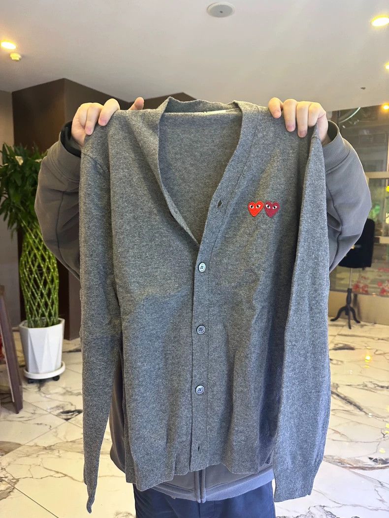 Comme des Garcons Comme des Garçons Wool Cardigan - dmc Size US M / EU 48-50 / 2 - 1 Thumbnail