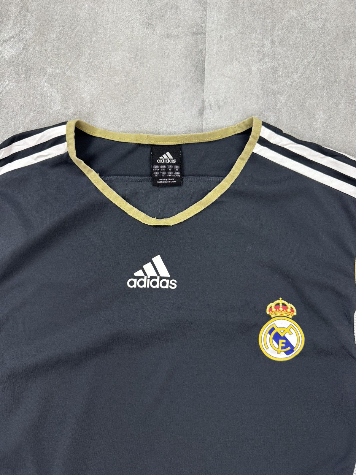 Vintage Real Madrid 2006 training sleeveless jersey Formotion Adidas Size US XXL / EU 58 / 5 - 2 Thumbnail