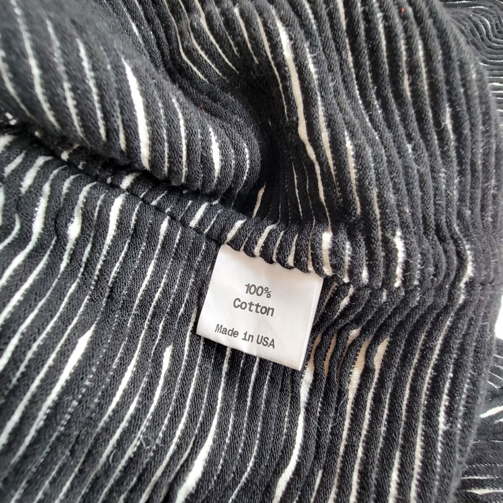 Vintage Cynthia Ashby Black & White Striped Open Front Drape Cardigan Jacket Small Womens Size S / US 4 / IT 40 - 5 Thumbnail