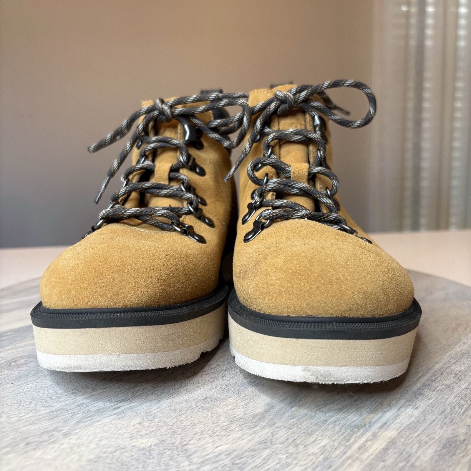 SOREL Sorel Women's Hi-Line Hiker Suede Ankle Boots Geo Size 9.5 Size US 9.5 / IT 39.5 - 3 Thumbnail