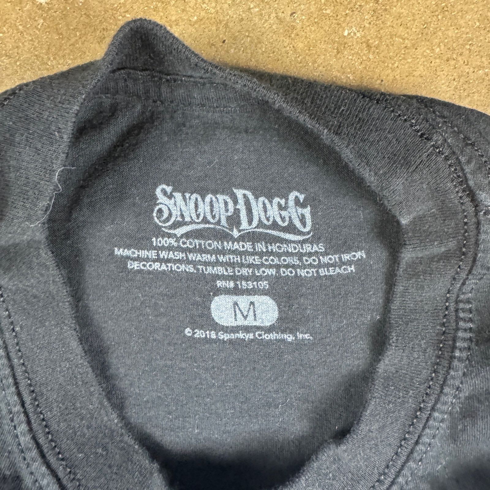 Snoop Dogg Snoop Dogg Graphic Tee Men’s M Black Mike Miller Portrait Size US M / EU 48-50 / 2 - 5 Thumbnail