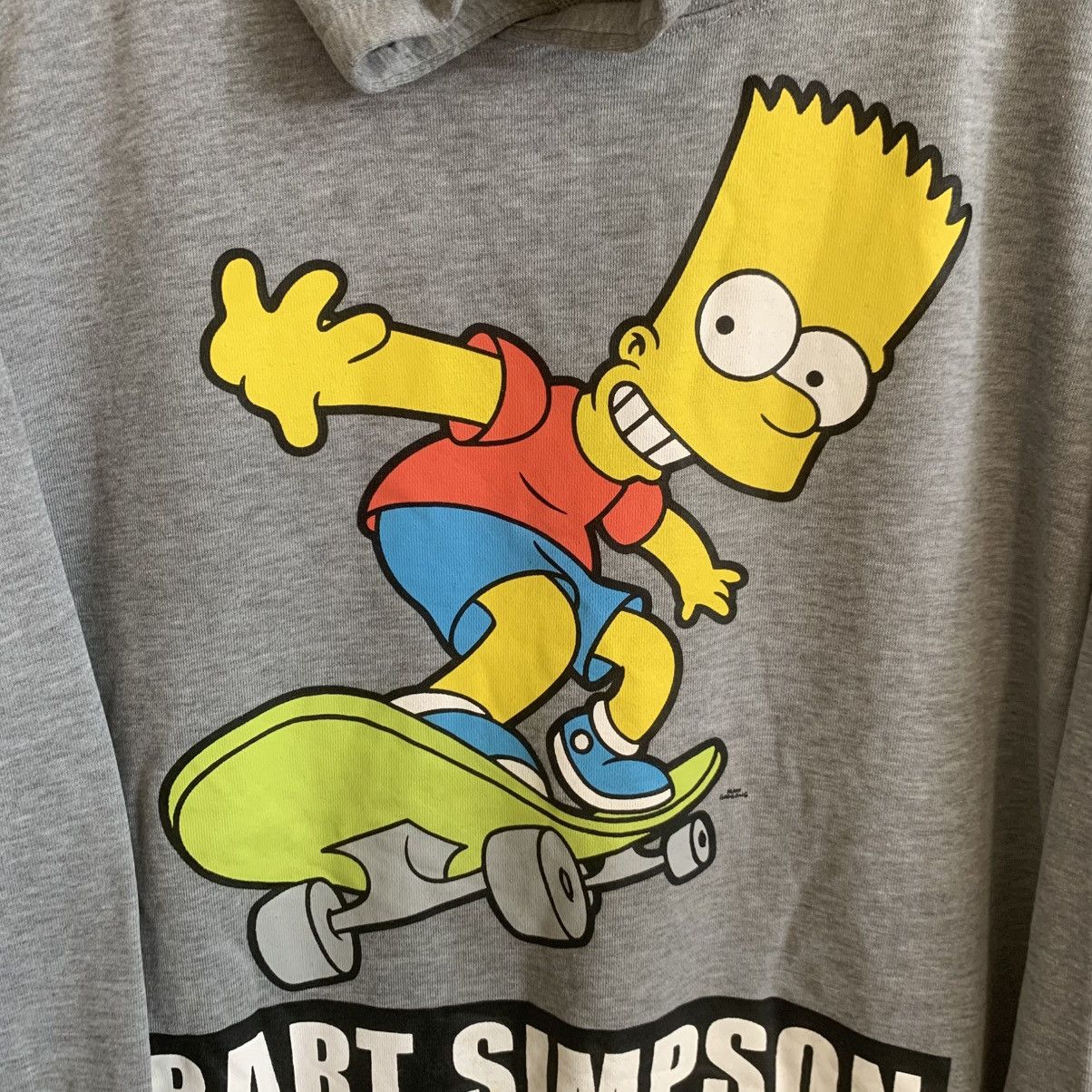 Cartoon Network × Vintage Vintage Bart Simpson Hoodie Sweatshirt Big Logo XL Size Size US XL / EU 56 / 4 - 3 Thumbnail
