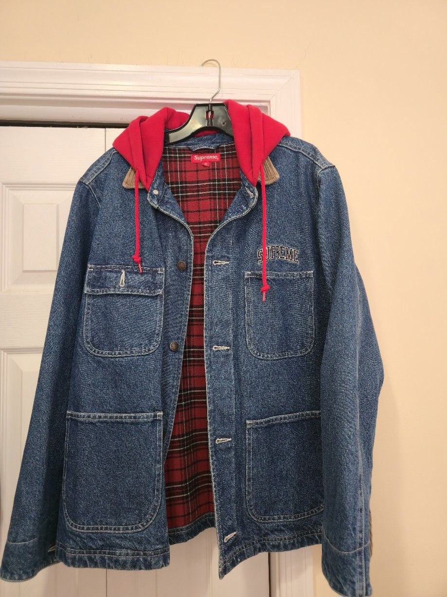 Supreme Supreme Hooded Chore Coat Size US M / EU 48-50 / 2 - 1 Thumbnail