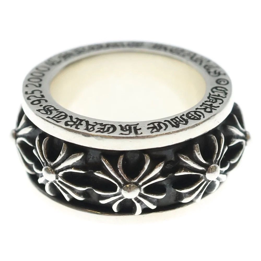 Chrome Hearts US9 Chrome Hearts Spinner Ch Cross Ring 19 Size ONE SIZE - 2 Thumbnail