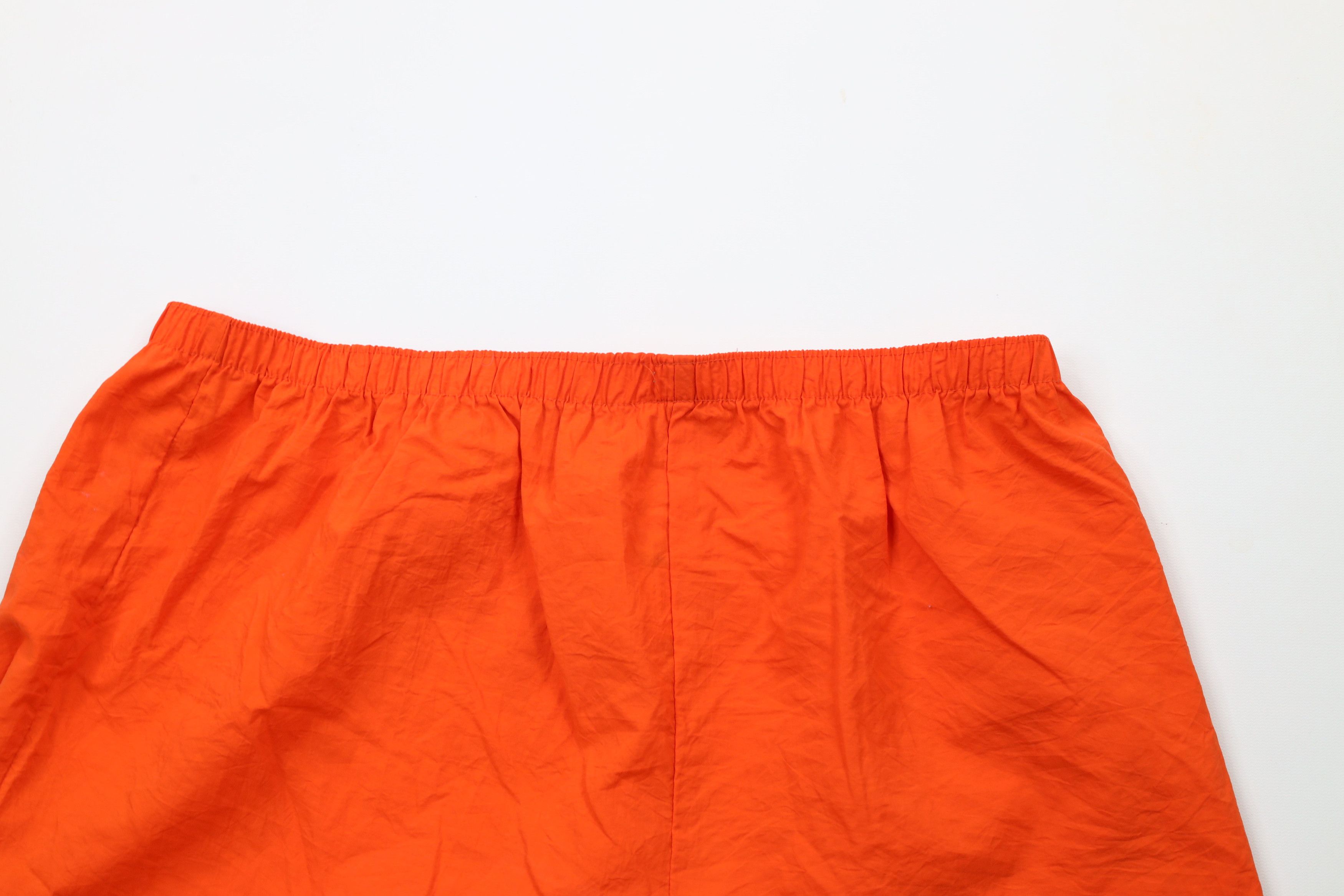 Vintage Vintage 90s Streetwear Blank Nylon Running Soccer Shorts USA Size US 36 / EU 52 - 11 Thumbnail