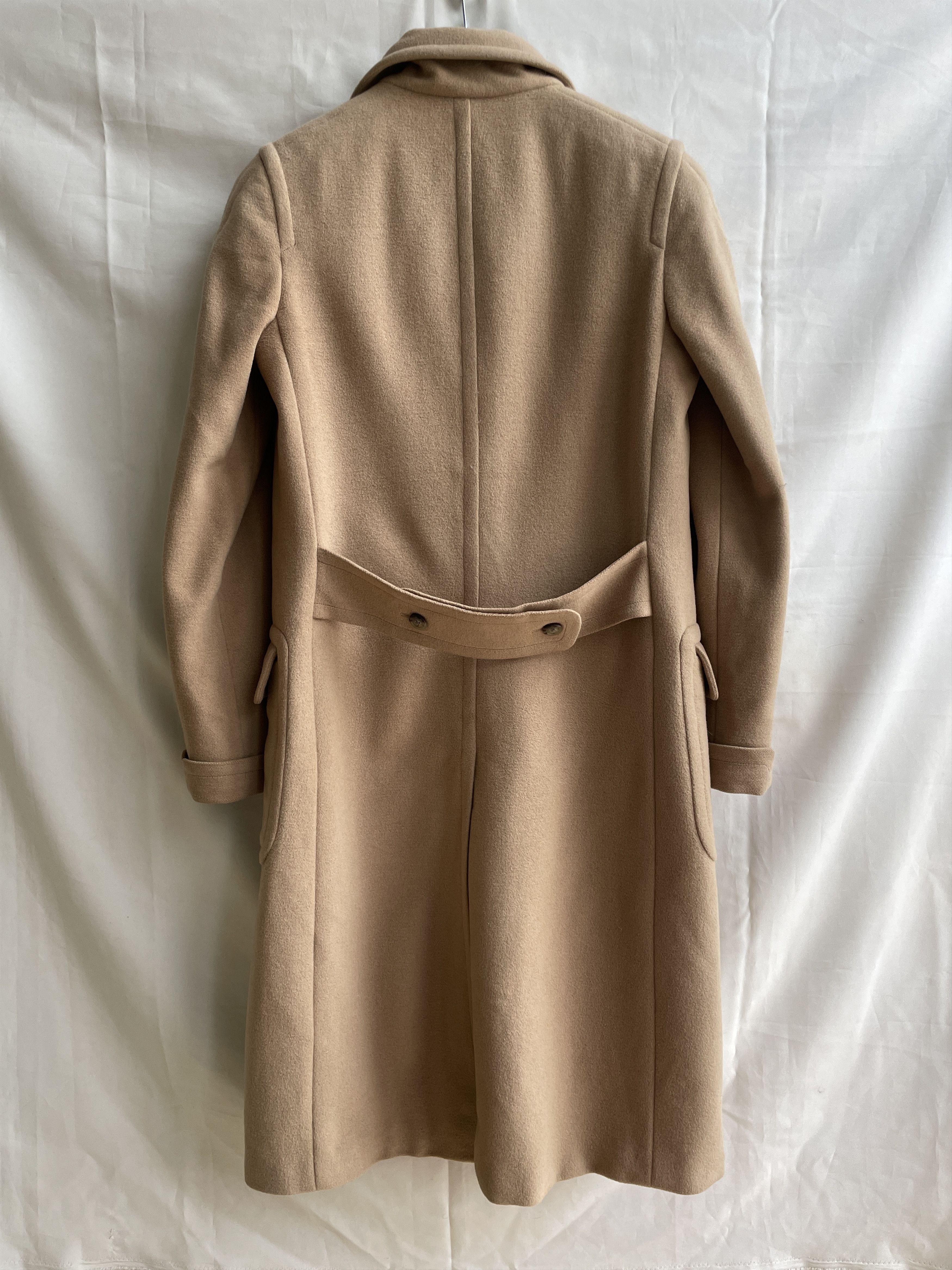Polo Ralph Lauren Polo Ralph Lauren Womens Camel Hair Double Breasted Overcoat Size S / US 4 / IT 40 - 2 Thumbnail
