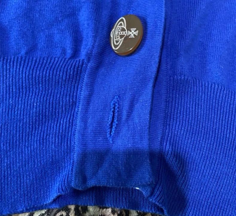 Vivienne Westwood Vivienne Westwood size2 The Navy wears a blue knit sweater Size M / US 6-8 / IT 42-44 - 7 Thumbnail
