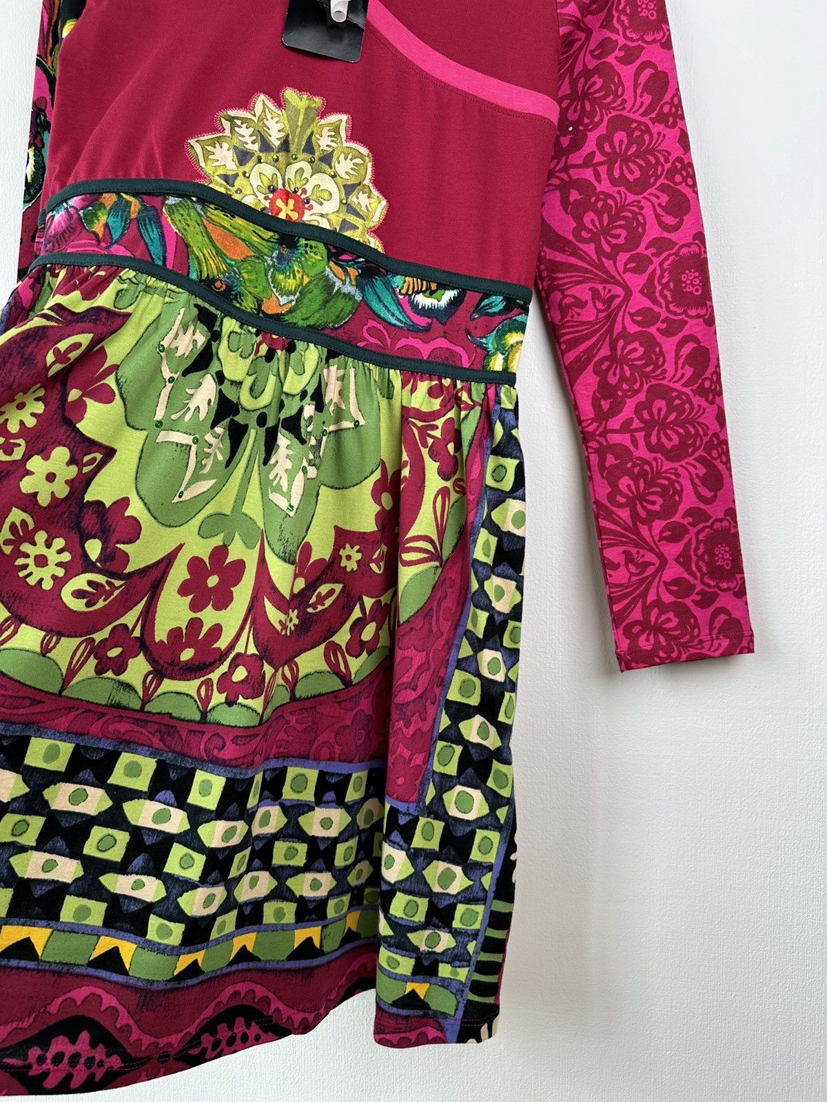 Desigual DESIGUAL Vest Guinardo Multicolor Floral Print Dress Size M / US 6-8 / IT 42-44 - 7 Thumbnail