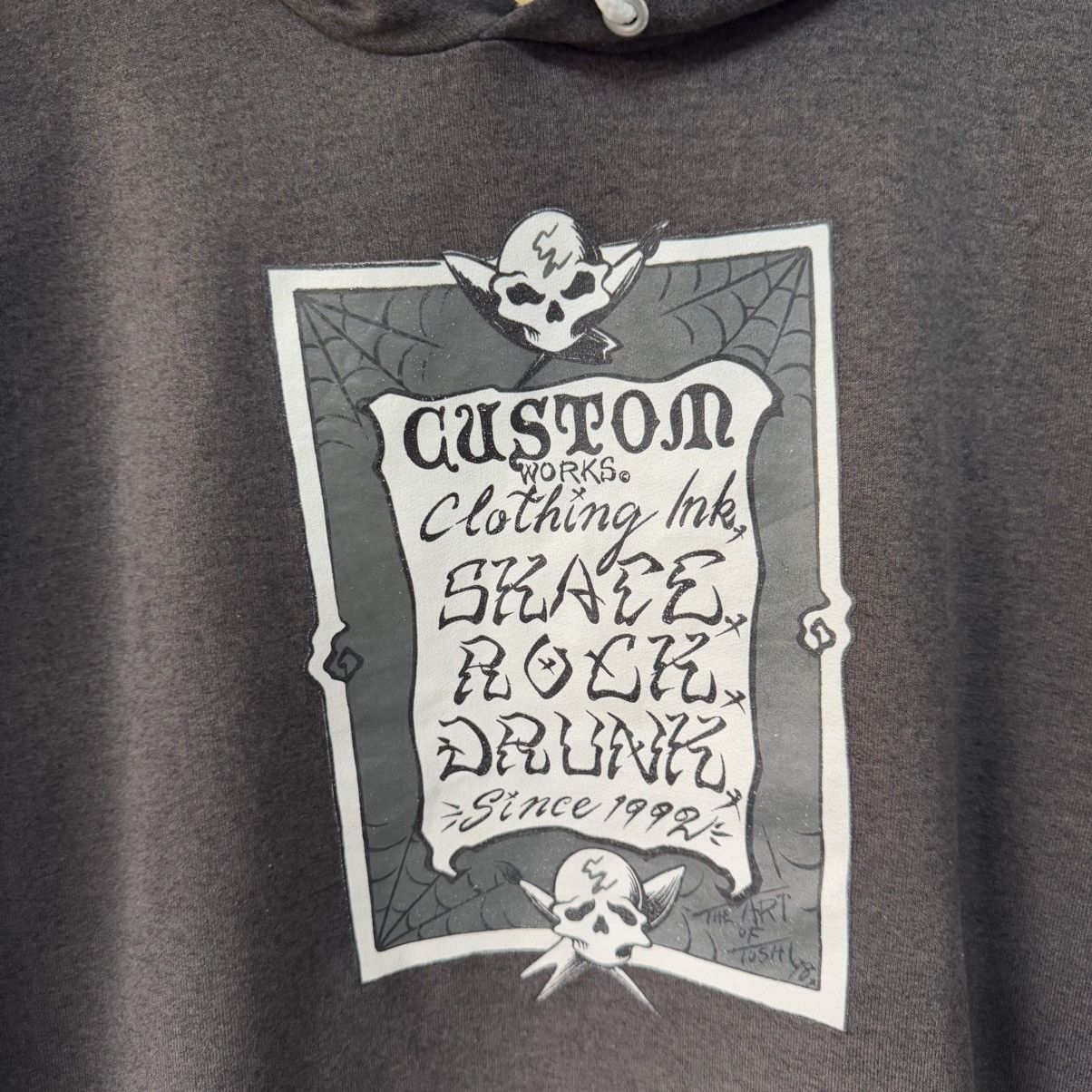 Sex Skateboards 1990s Custom Work Japanese Skate Punk Rock Drunk Hoodie Size US L / EU 52-54 / 3 - 3 Thumbnail