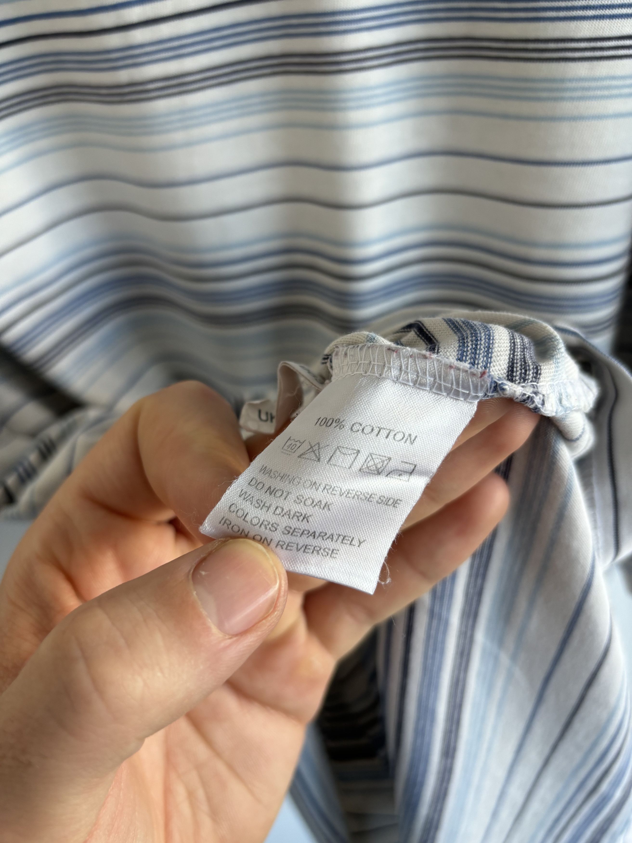 Yves Saint Laurent Vintage Yves Saint Lauren Stripped Tee Size US L / EU 52-54 / 3 - 11 Thumbnail