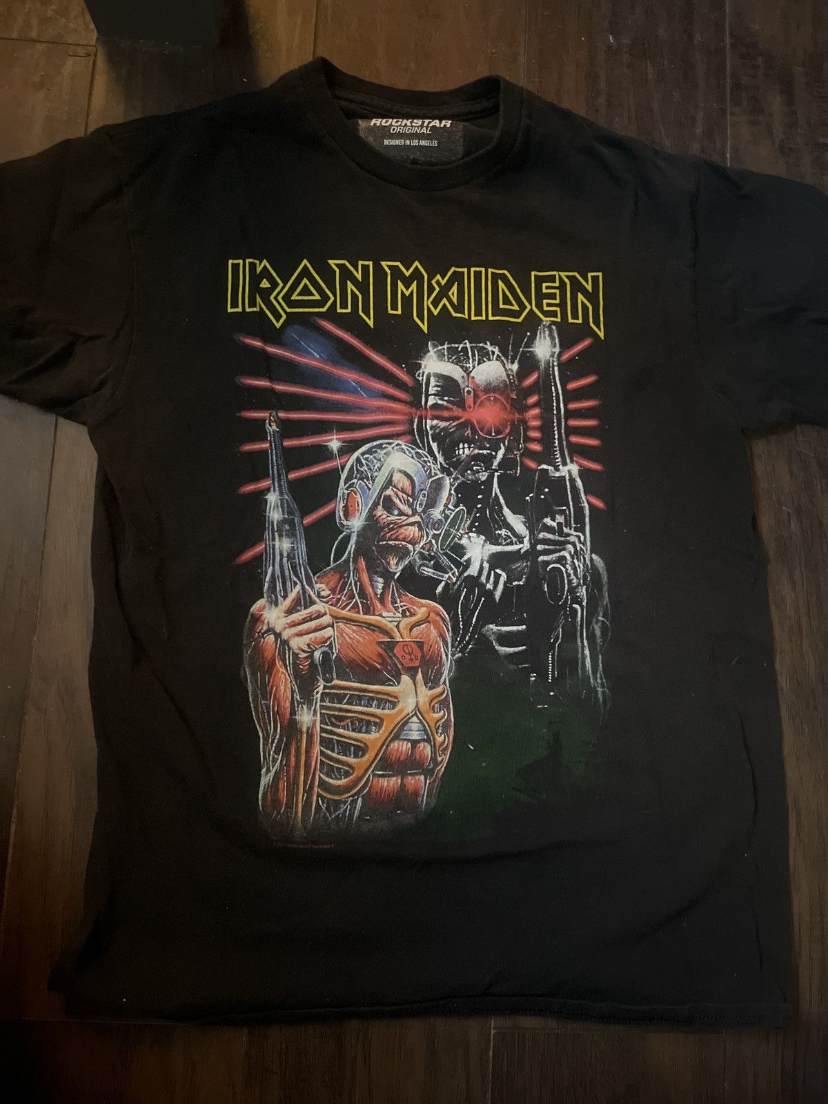 Band Tees × Iron Maiden × Rockstar Games “Iron Maiden” Vintage Band Tee Size US M / EU 48-50 / 2 - 1 Thumbnail