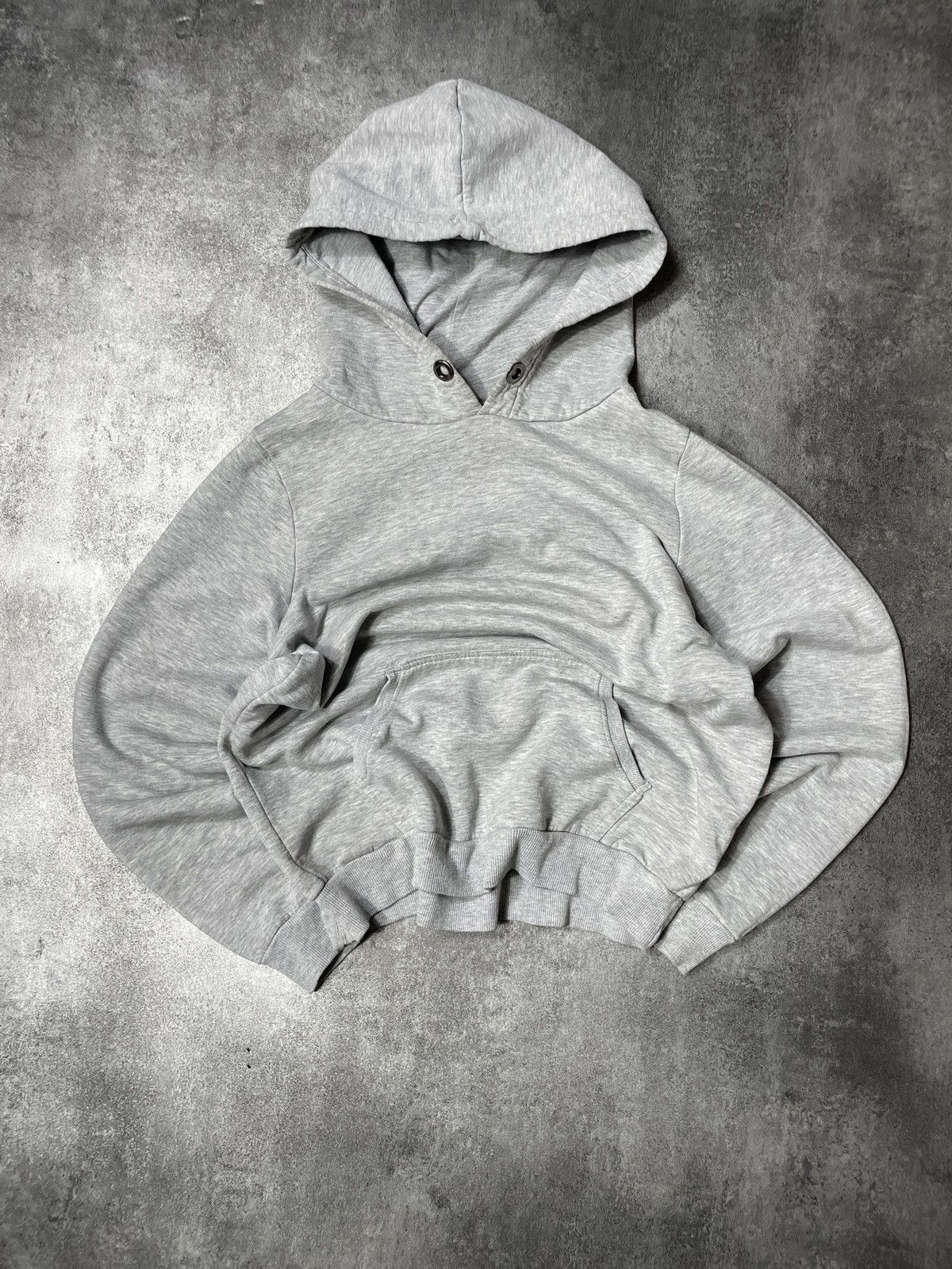 Vintage Vintage Y2K Thick Basic Hoodie Boxy Fit Size XS / US 0-2 / IT 36-38 - 1 Thumbnail