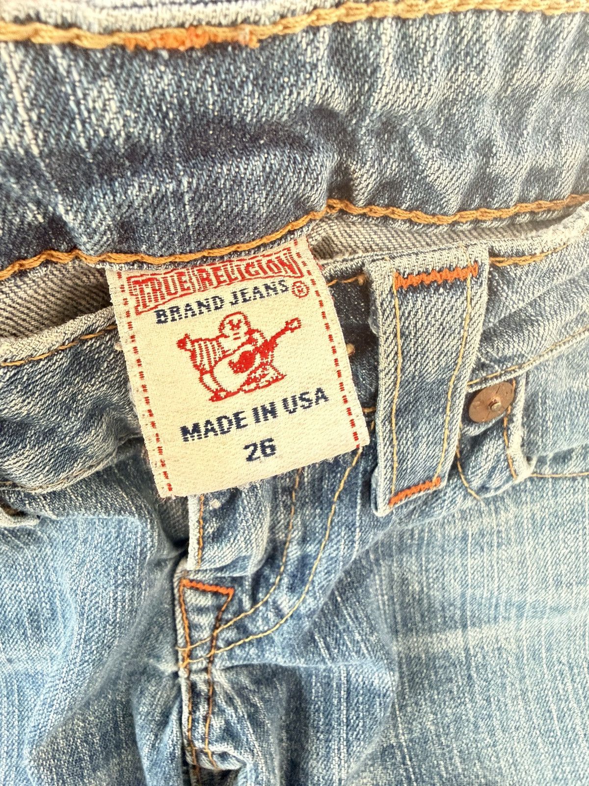 True Religion True Religion Billy ultra low rise jeans Size 26" / US 2 / IT 38 - 9 Thumbnail