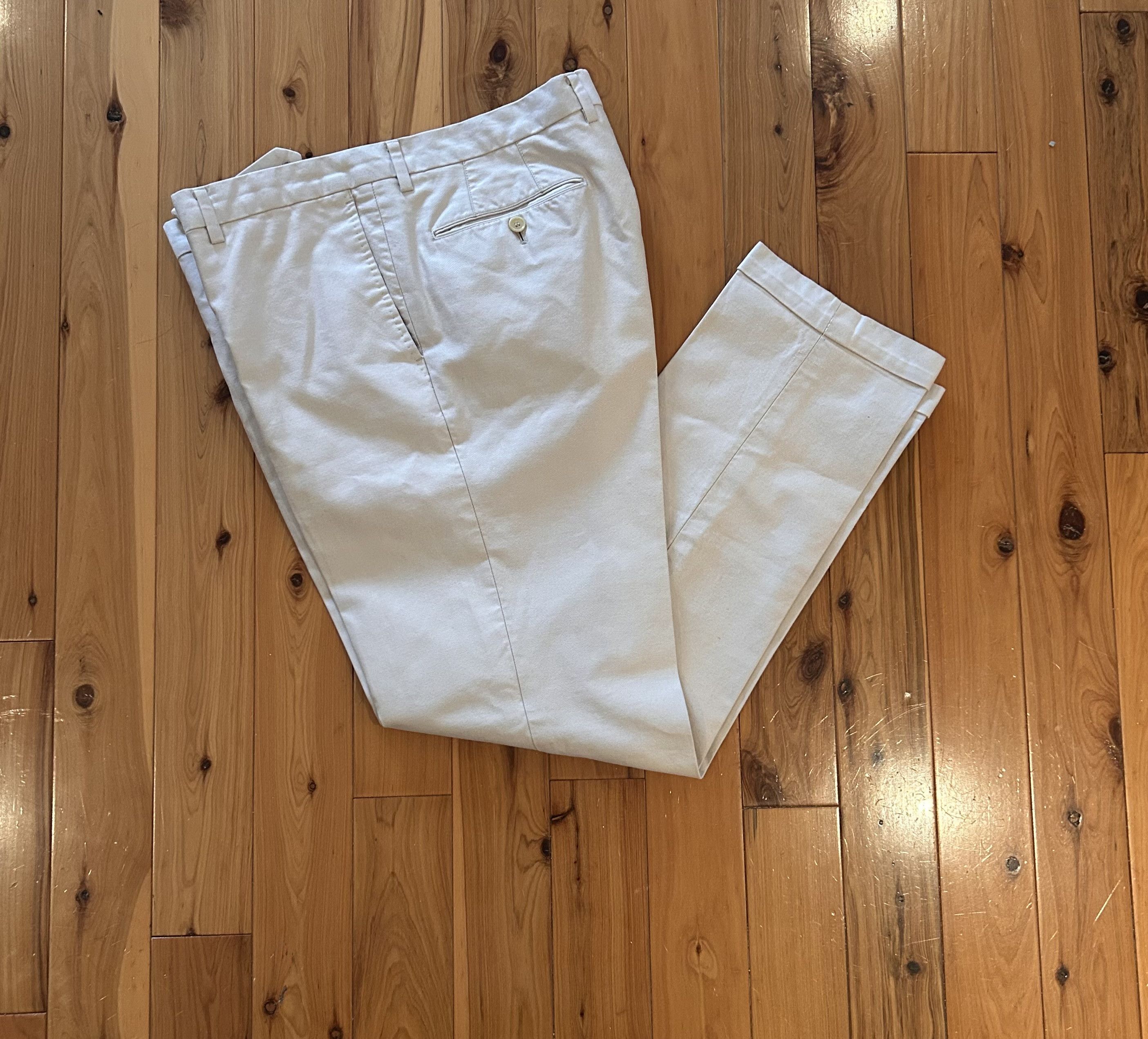 Ring Jacket stone cotton trousers