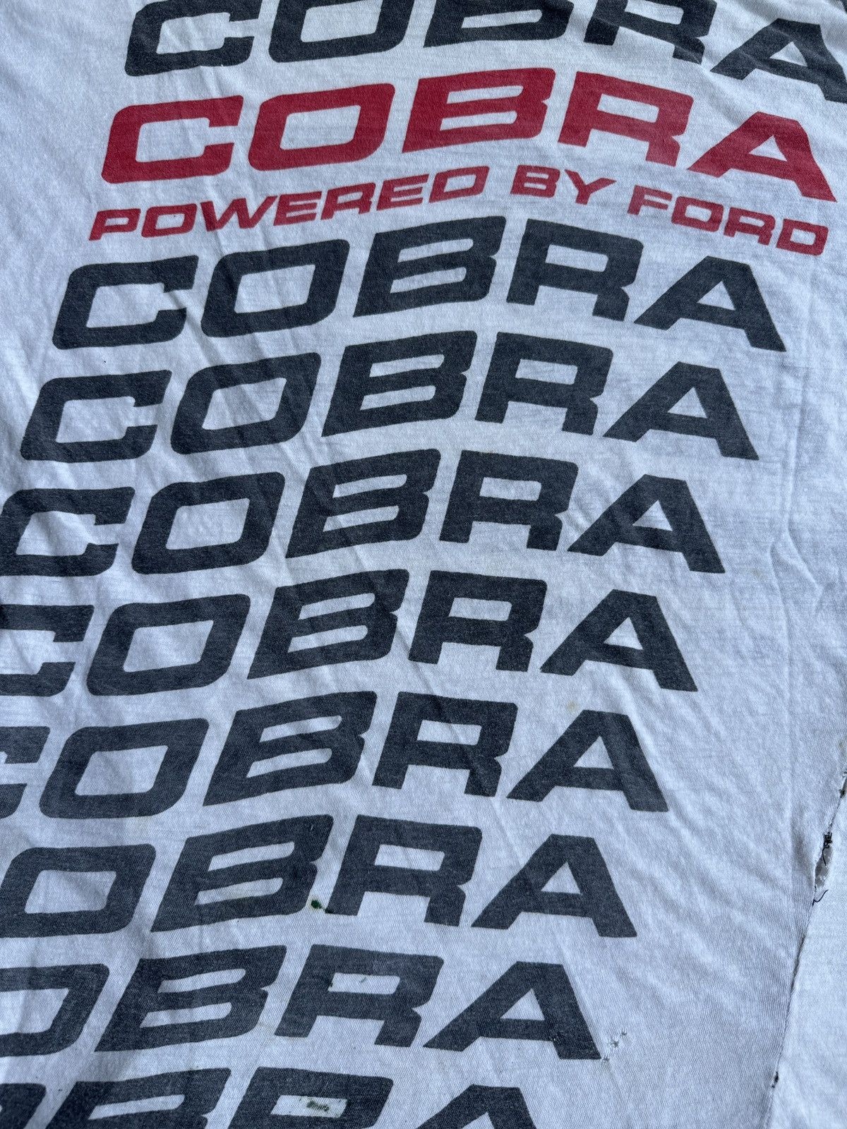 Ford *RARE* CARROLL SHELBY ENTERPRISES VINTAGE T SHIRT COBRA FORD Size US XXL / EU 58 / 5 - 20 Thumbnail