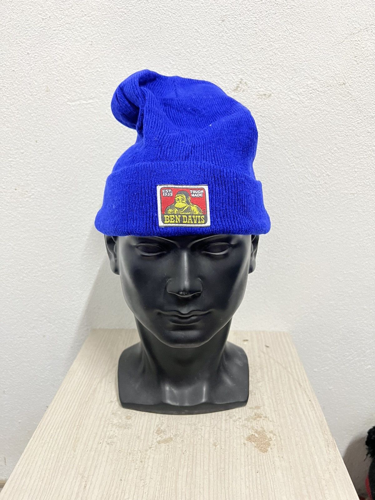 Ben Davis Vintage Ben Davis Beanie Hat Size ONE SIZE - 2 Thumbnail