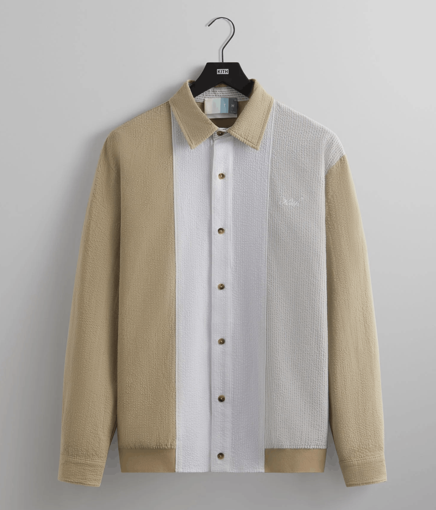 Kith Kith Vista Seersucker Paneled Button-down ‘Canvas’ Size US S / EU 44-46 / 1 - 9 Thumbnail