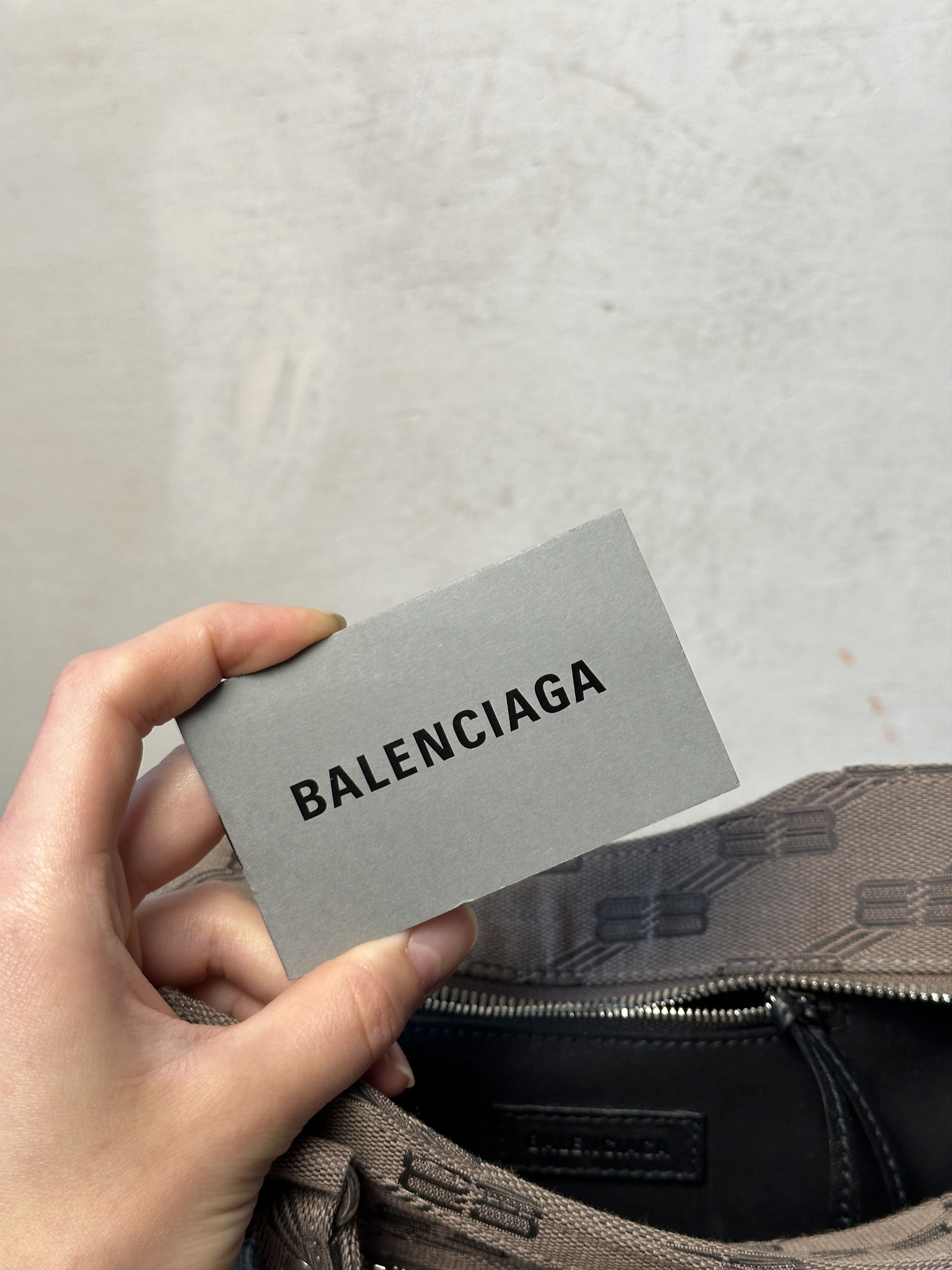 Balenciaga Balenciaga Neo Cagole City XS Canvas Tote Bag Size ONE SIZE - 7 Thumbnail