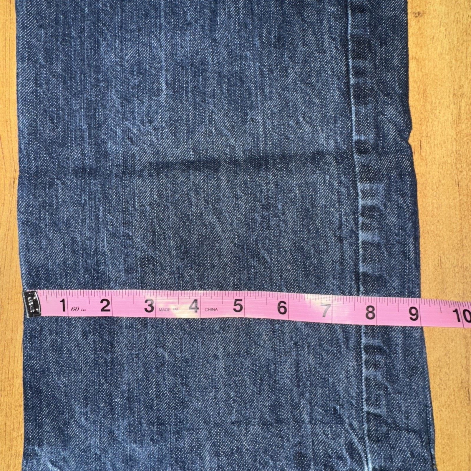 Old Navy × Vintage Old Navy Famous Jeans Red Line Raw Denim Blue 32x30 Size US 32 / EU 48 - 4 Thumbnail