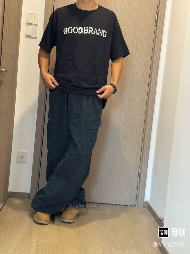 Balenciaga Balenciaga size L Drawstring Cargo Work Pants Size US 27 - 8 Thumbnail