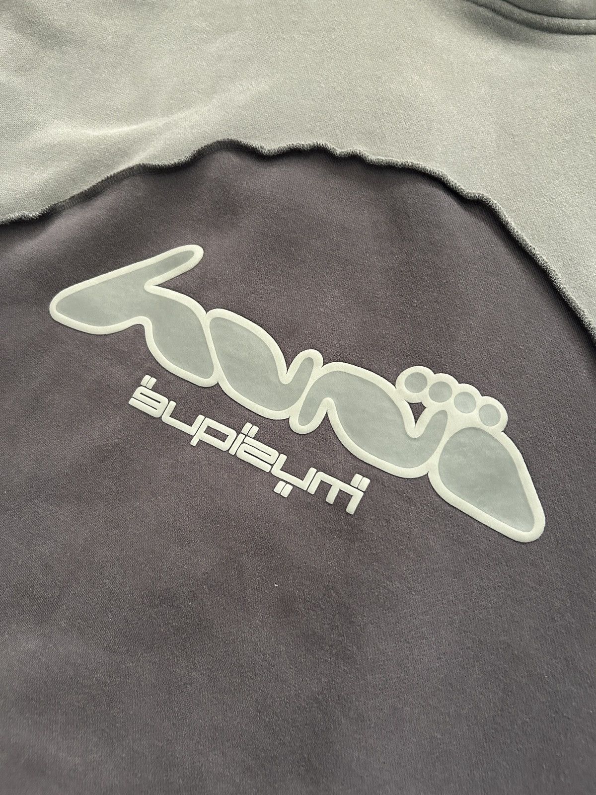 HUNI Design Huni Hoodie Grey Size US XL / EU 56 / 4 - 2 Thumbnail