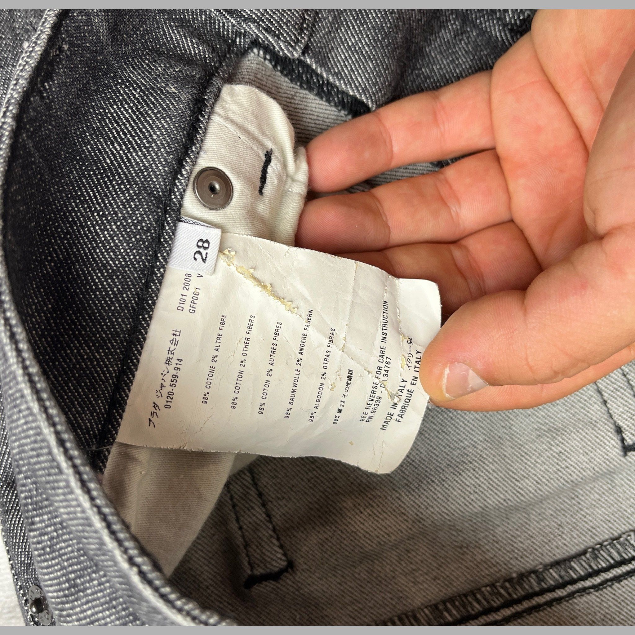 Prada Jeans Prada Denim – W28 Size 28" / US 6 / IT 42 - 6 Thumbnail