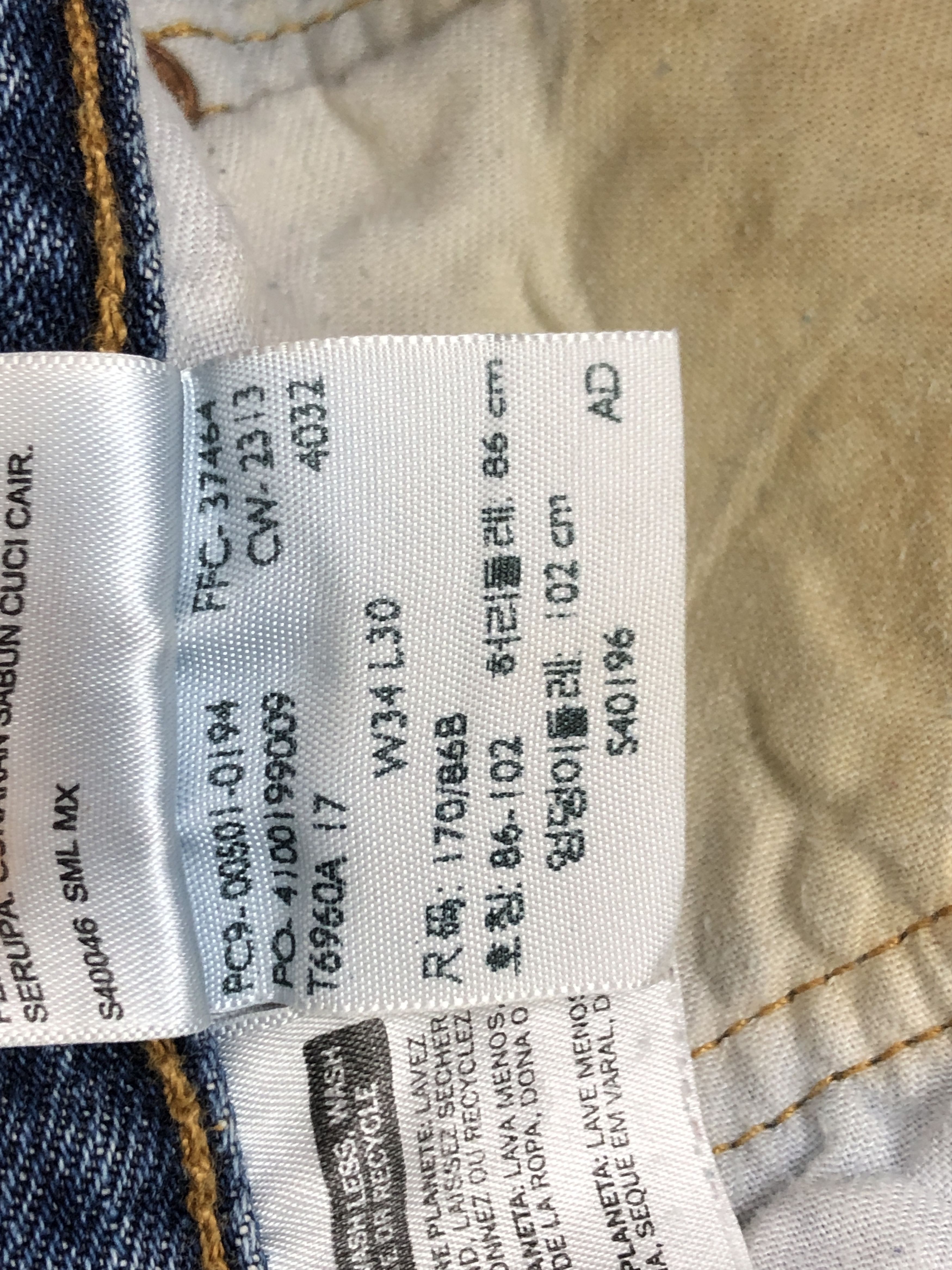 Levi's × Vintage Vintage Levis 501 Blue Denim Jeans Size US 34 / EU 50 - 9 Thumbnail