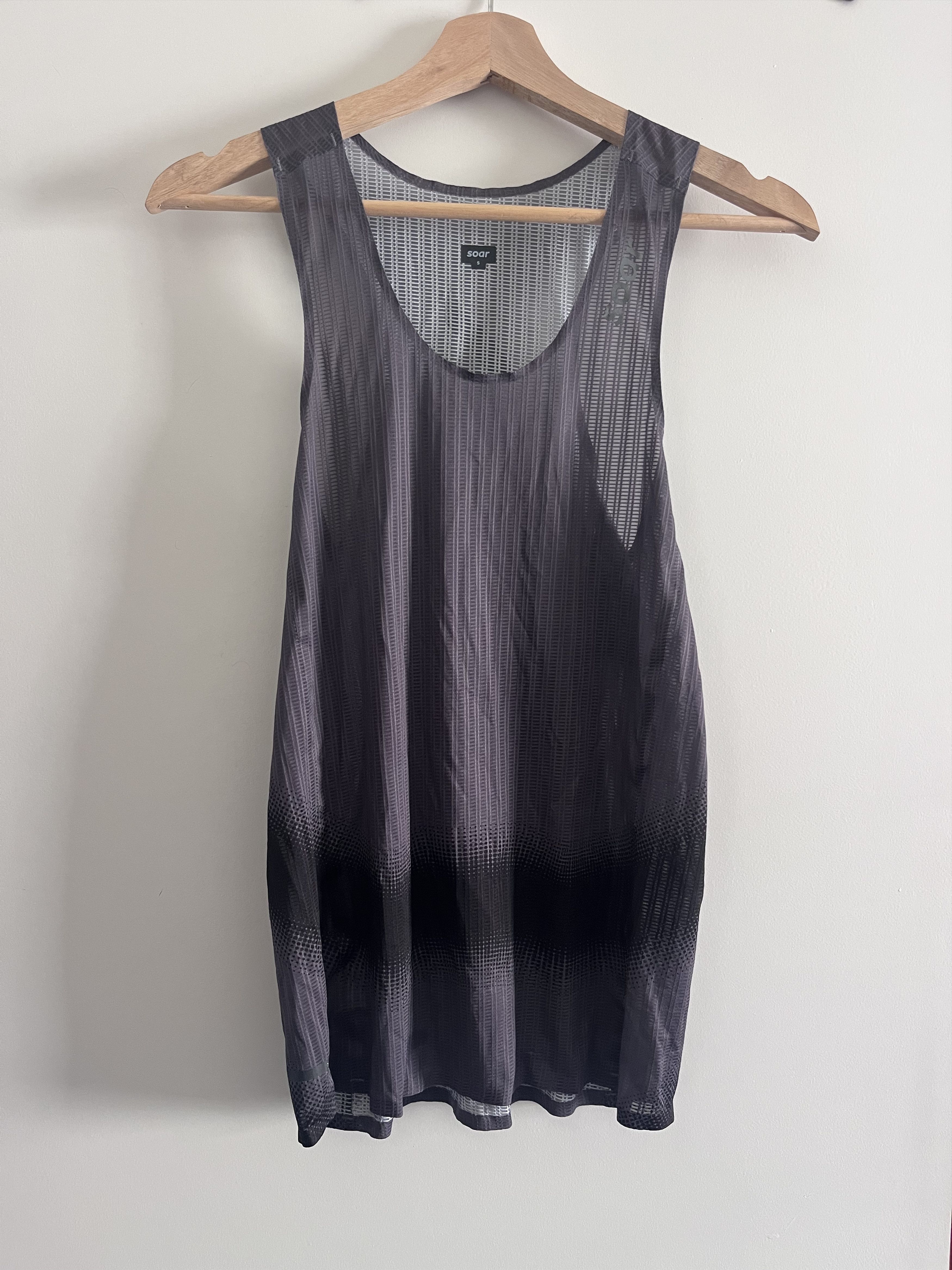 SOAR Running Soar Running Gray Race Tank Top Size US S / EU 44-46 / 1 - 2 Thumbnail