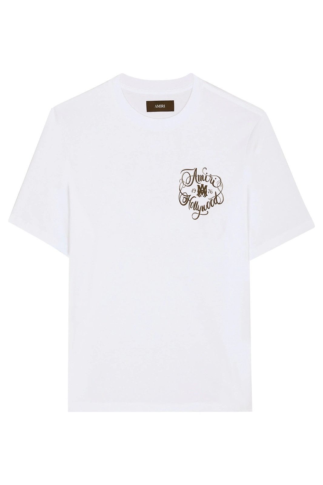 Amiri os11x0326 Hollywood T-Shirt in White Size US S / EU 44-46 / 1 - 1 Thumbnail