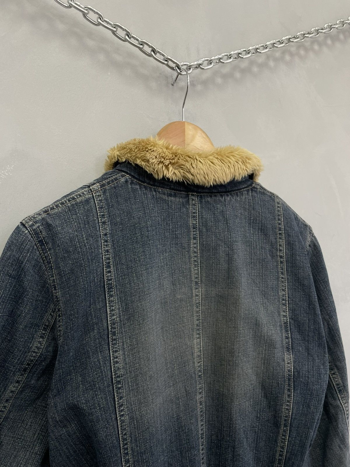 Hysteric Glamour Rare denim fur coat diesel style avant garde y2k Size US M / EU 48-50 / 2 - 5 Thumbnail
