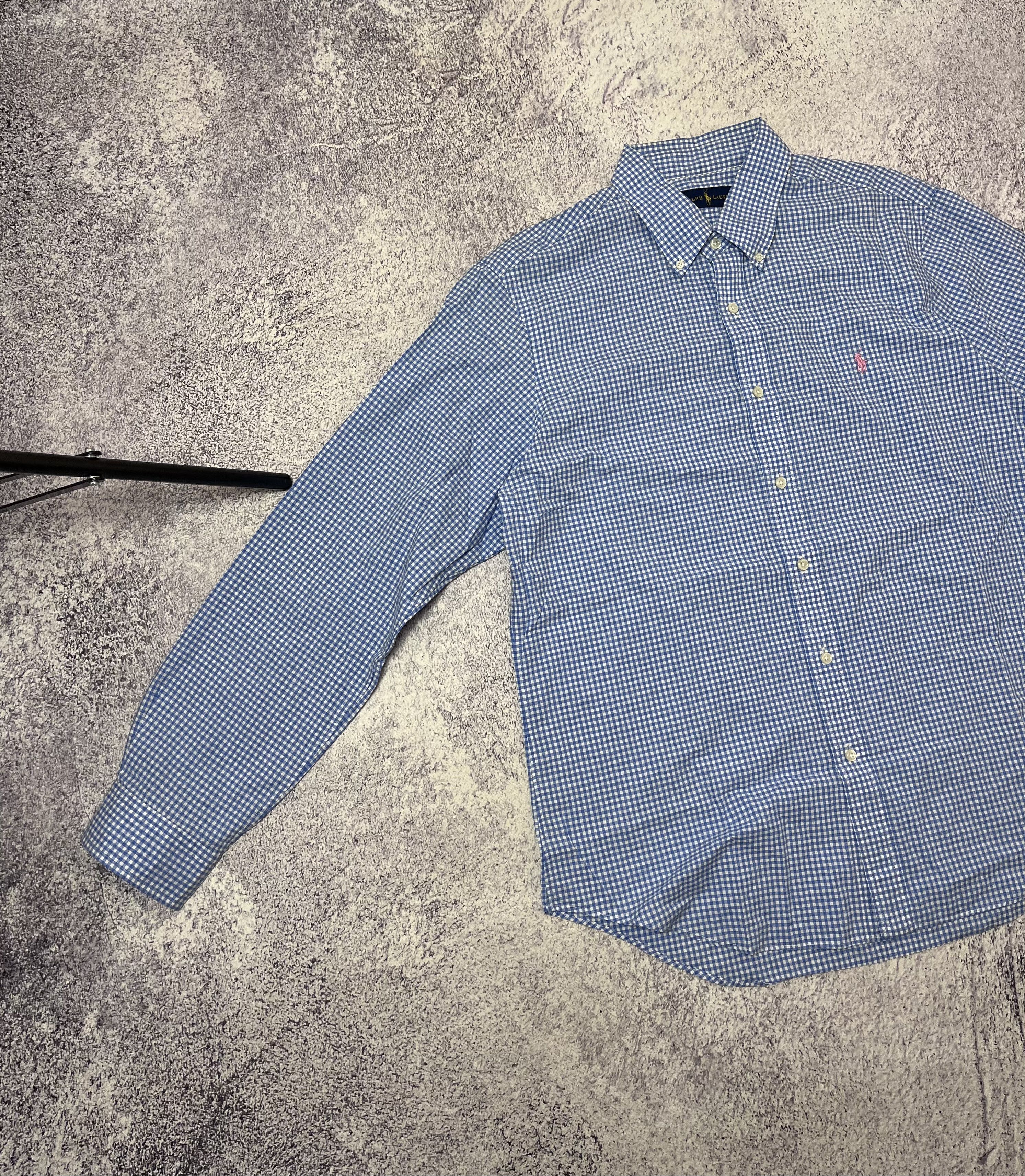 Japanese Brand × Polo Ralph Lauren Men’s button down shirt Polo Ralph Lauren size L blue y2k Size US L / EU 52-54 / 3 - 3 Thumbnail