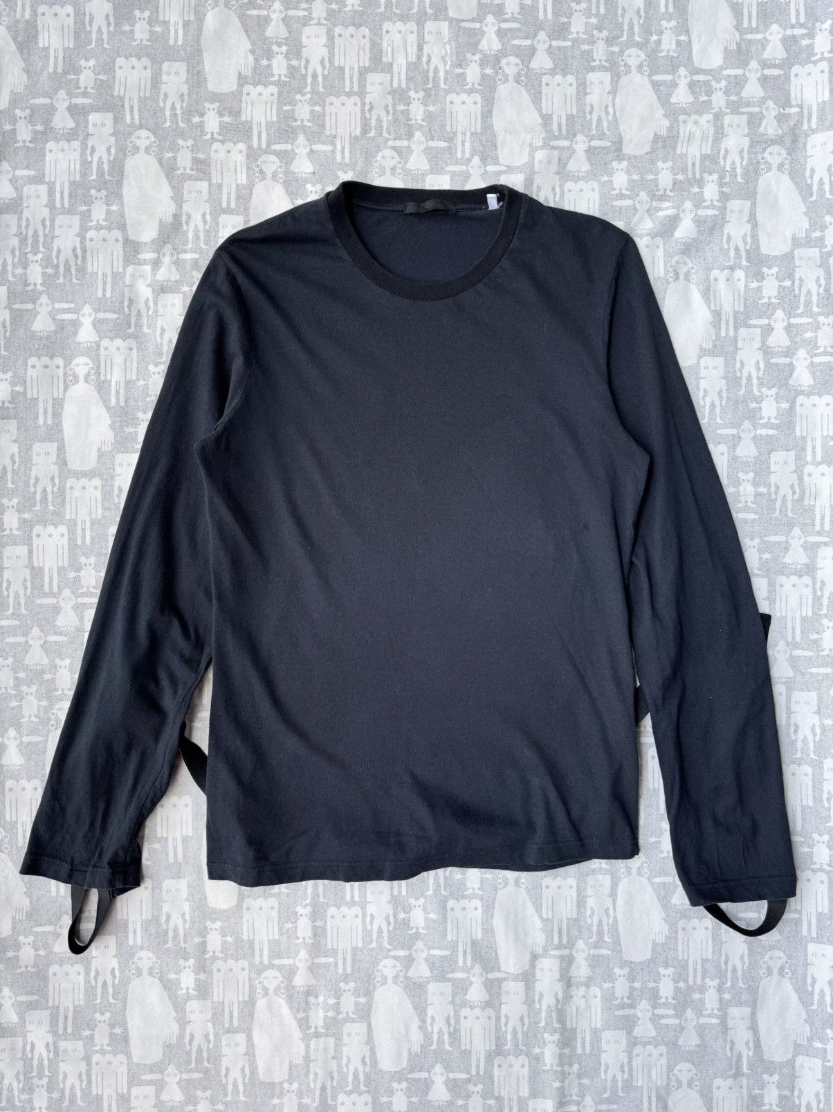 Helmut Lang 2003 Brushed Cotton Classic Shirt with Bondage Elbow