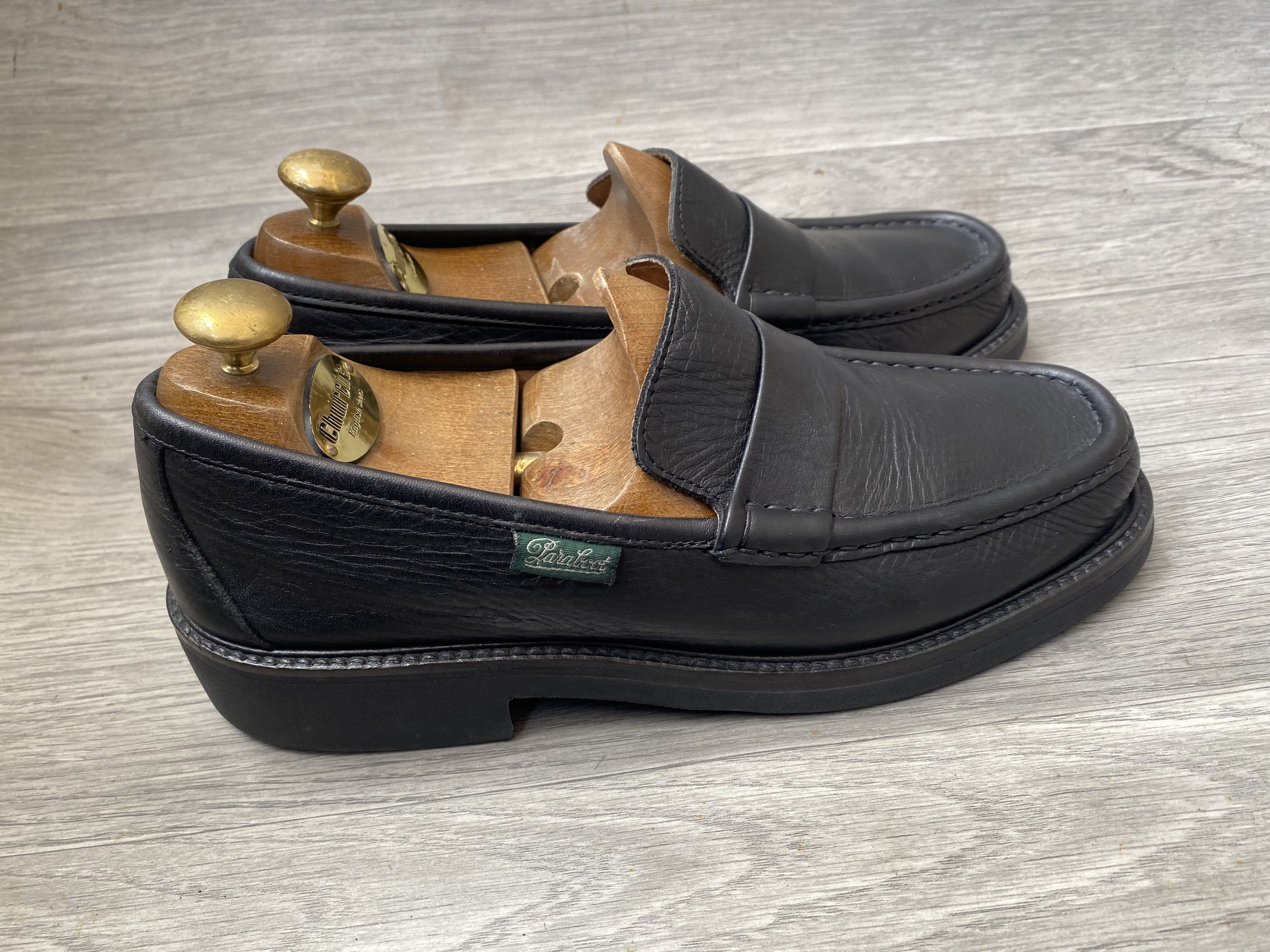 Paraboot Paraboot reims black leather penny loafers sz 40 Size US 7 / EU 40 - 8 Thumbnail